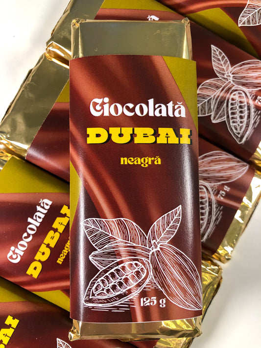 Ciocolată Dubai Neagră 125g